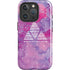 Pink Tribal Euphoria iPhone 16 Pro Magsafe Impact Case